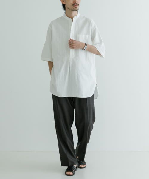 URBAN RESEARCH / アーバンリサーチ シャツ・ブラウス | 『別注』MASTER&Co.×UR　COTON DOBBY SHORT-SLEEVE SHIRTS | 詳細3