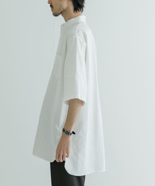 URBAN RESEARCH / アーバンリサーチ シャツ・ブラウス | 『別注』MASTER&Co.×UR　COTON DOBBY SHORT-SLEEVE SHIRTS | 詳細8