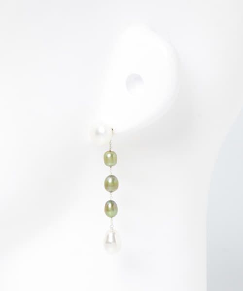 URBAN RESEARCH / アーバンリサーチ ピアス・イヤリング | Sophie Buhai　Small Passante Earrings In Pistachio | 詳細3