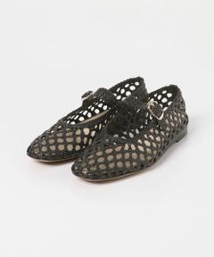 LE MONDE BERYL　MARY JANE WOVEN LEATHER