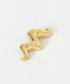 JAMIRAY　Wave sculpture brooch