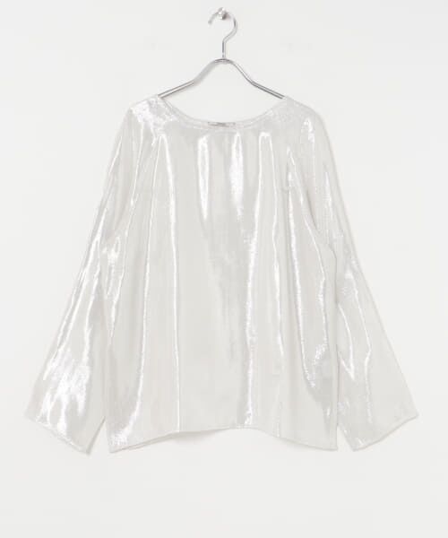 URBAN RESEARCH / アーバンリサーチ Tシャツ | TEAK　Yunseul silk blouse | 詳細1