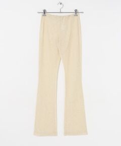 TEAK　Paisleyjacquard jersey pants