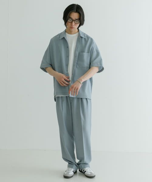 URBAN RESEARCH / アーバンリサーチ シャツ・ブラウス | URBAN RESEARCH iD　ドライタッチLINEN LIKE SHIRTS | 詳細5