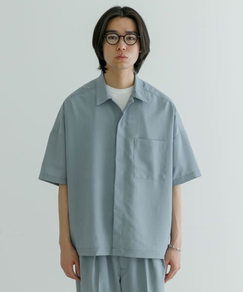 URBAN RESEARCH / アーバンリサーチ シャツ・ブラウス | URBAN RESEARCH iD　ドライタッチLINEN LIKE SHIRTS | 詳細6