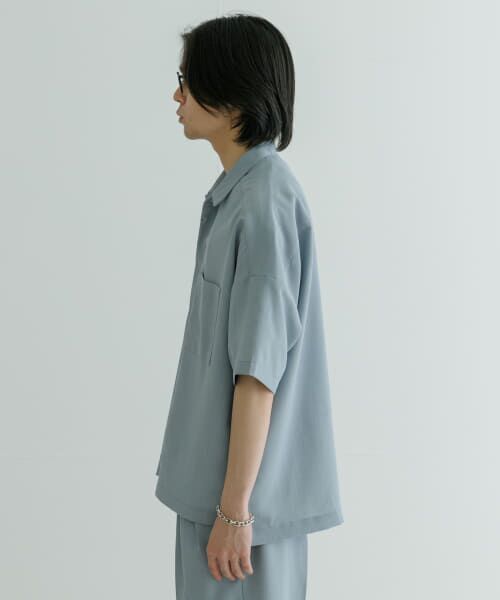 URBAN RESEARCH / アーバンリサーチ シャツ・ブラウス | URBAN RESEARCH iD　ドライタッチLINEN LIKE SHIRTS | 詳細7