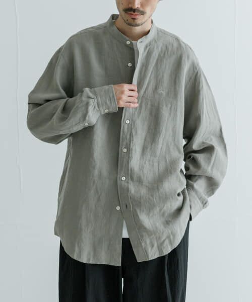 URBAN RESEARCH / アーバンリサーチ シャツ・ブラウス | 『別注』BROOKS BROTHERS×UR　GF LINEN LONG-SLEEVE SHIRTS | 詳細10