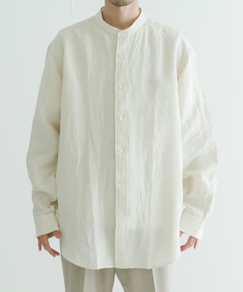 URBAN RESEARCH / アーバンリサーチ シャツ・ブラウス | 『別注』BROOKS BROTHERS×UR　GF LINEN LONG-SLEEVE SHIRTS | 詳細4