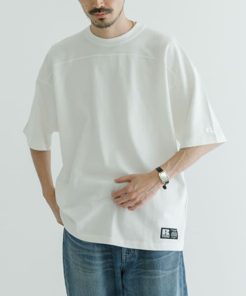 URBAN RESEARCH / アーバンリサーチ Tシャツ | 『別注』RUSSELL ATHLETIC×UR　FOOTBALL T-SHIRTS | 詳細1