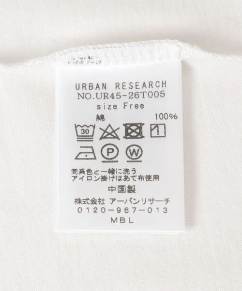 URBAN RESEARCH / アーバンリサーチ ワンピース | ルーズTシャツワンピース | 詳細19