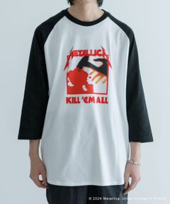 URBAN RESEARCH iD　METALLICA RAGLAN T-SHIRTS