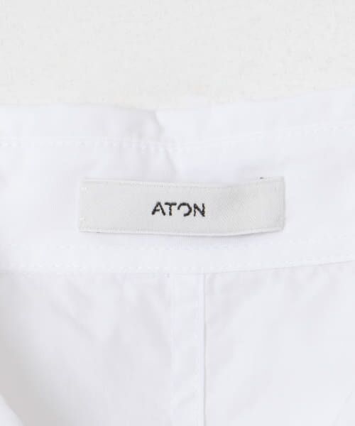 URBAN RESEARCH / アーバンリサーチ シャツ・ブラウス | ATON　SUVIN BROAD WASHED SHIRTS | 詳細10