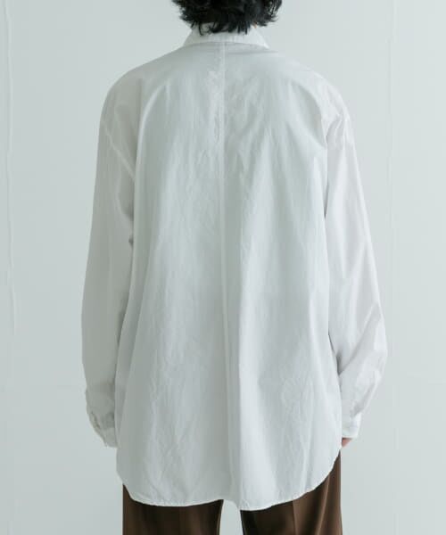 URBAN RESEARCH / アーバンリサーチ シャツ・ブラウス | ATON　SUVIN BROAD WASHED SHIRTS | 詳細5