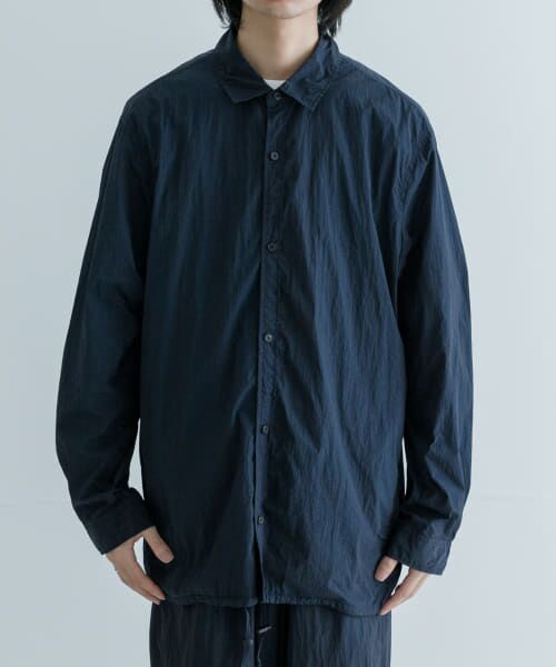 URBAN RESEARCH / アーバンリサーチ ナイロンジャケット | ATON　HAND DYED NYLON SHIRTS JACKET | 詳細7