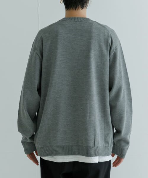 URBAN RESEARCH / アーバンリサーチ ニット・セーター | ATON　WOOL WASHI CREWNECK SWEATER | 詳細7