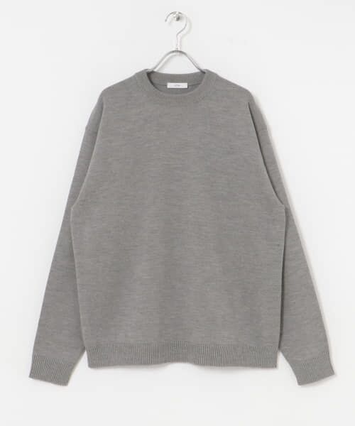 URBAN RESEARCH / アーバンリサーチ ニット・セーター | ATON　WOOL WASHI CREWNECK SWEATER | 詳細9