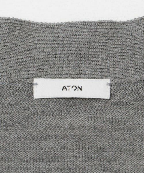 URBAN RESEARCH / アーバンリサーチ カーディガン・ボレロ | ATON　WOOL WASHI OVERSIZED CARDIGAN | 詳細13