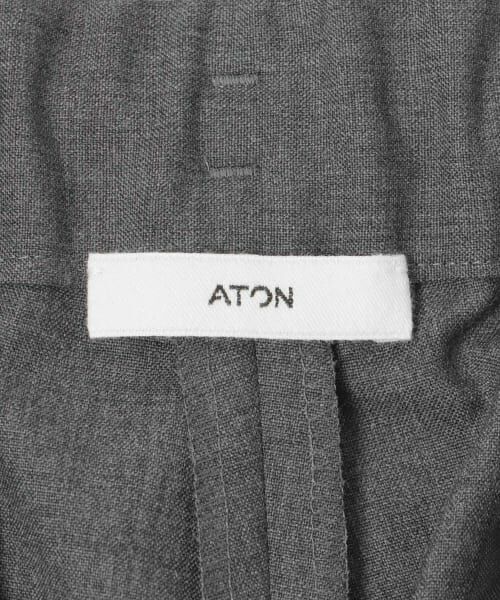 URBAN RESEARCH / アーバンリサーチ その他パンツ | ATON　WOOL TROPICAL TAPERED PANTS | 詳細12