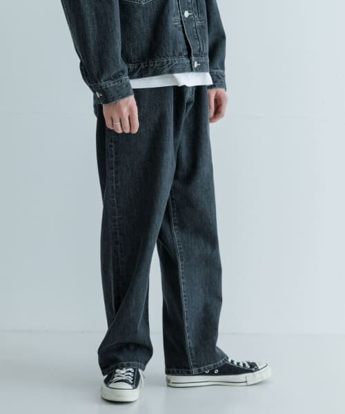 URBAN RESEARCH / アーバンリサーチ デニムパンツ | 13.5oz WIDE TAPERED PANTS | 詳細4