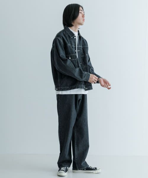 URBAN RESEARCH / アーバンリサーチ デニムパンツ | 13.5oz WIDE TAPERED PANTS | 詳細7