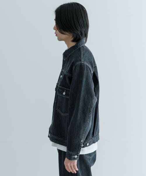 URBAN RESEARCH / アーバンリサーチ Gジャン・デニムジャケット | 13.5oz DENIM TYPE 2nd JACKET | 詳細14