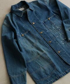 <b>「KAIHARA DENIM」を使用したNEW BASICなデニムコレクション</b><br><br>MADE IN JAPAN FABRIC「KAIHARA DENIM」を使用したデニムパッケージがローンチ。カバーオール特有の 10oz のデニムを使用しました。縦落ちを際立たせるタテ糸のムラが強い素材をチョイスしヴィンテージさながらのクオリティに仕上げました。手作業による加工に、ペンキや穴あきを加えた今季のアーバンリサーチの最注目アイテムの1つです。<br><br>【2024 Autumn/Winter】【24AW】<br><br>※染色の特性上、着用中の摩擦や汗などにより他の衣類や下着、淡い色のベルトやカバン、ソファーなどに色移りすることがあるので、コーディネートや取り扱いにご注意ください。<br>※色落ちすることがあるので洗濯の際は他の物と一緒に洗わないでください。<br>※その他お取り扱いに関しましては、商品に付属のアテンションタグをご覧ください。<br><br>総重量 : 約805g<br><br>※商品画像は、光の当たり具合やパソコンなどの閲覧環境により、実際の色味と異なって見える場合がございます。予めご了承ください。<br>※商品の色味の目安は、商品単体の画像をご参照ください。<br><br><b>▼お気に入り登録のおすすめ▼</b><br>お気に入り登録商品は、マイページにて現在の価格情報や在庫状況の確認が可能です。<br>お買い物リストの管理に是非ご利用ください。<br><br><h4 class="material">素材感</h4><br><b class="line-height-120p">透け感 : なし<br>伸縮性 : なし<br>裏地 : なし<br>光沢 : なし<br>ポケット : あり</b>