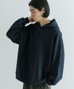 SUPER WIDE SWEAT PARKA