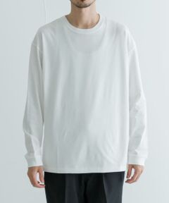 カシミヤタッチロングスリーブ Tシャツ