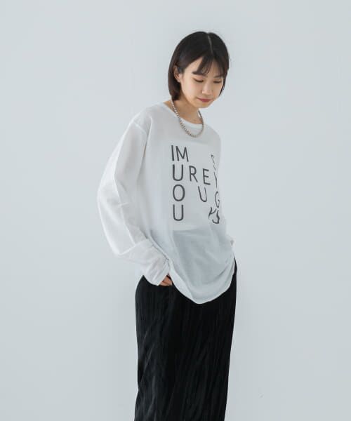 URBAN RESEARCH / アーバンリサーチ Tシャツ | ロゴプリントシアーカットソー | 詳細4