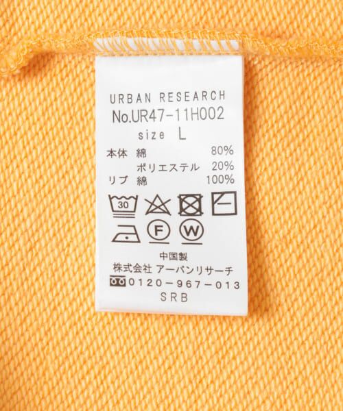 URBAN RESEARCH / アーバンリサーチ スウェット | COMFORT CREWNECK SWEAT | 詳細23