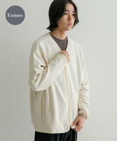 『別注』THOUSAND MILE×URBAN RESEARCH　ニットフリースカーディガン