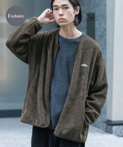 『別注』THOUSAND MILE×URBAN RESEARCH　ニットフリースカーディガン