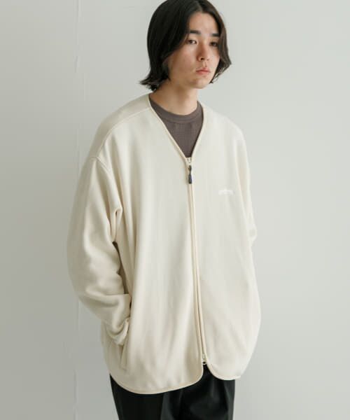 URBAN RESEARCH / アーバンリサーチ その他アウター | 『別注』THOUSAND MILE×URBAN RESEARCH　ニットフリースカーディガン | 詳細1