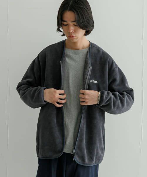 URBAN RESEARCH / アーバンリサーチ その他アウター | 『別注』THOUSAND MILE×URBAN RESEARCH　ニットフリースカーディガン | 詳細11