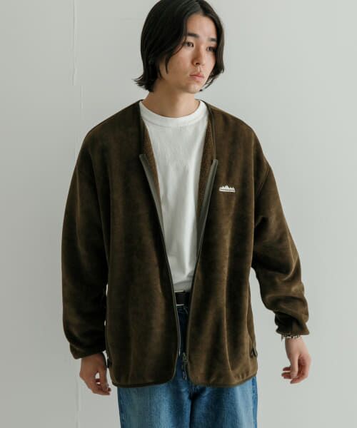 URBAN RESEARCH / アーバンリサーチ その他アウター | 『別注』THOUSAND MILE×URBAN RESEARCH　ニットフリースカーディガン | 詳細4