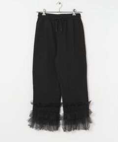 VIVIANO　Tulle Sweat Pants