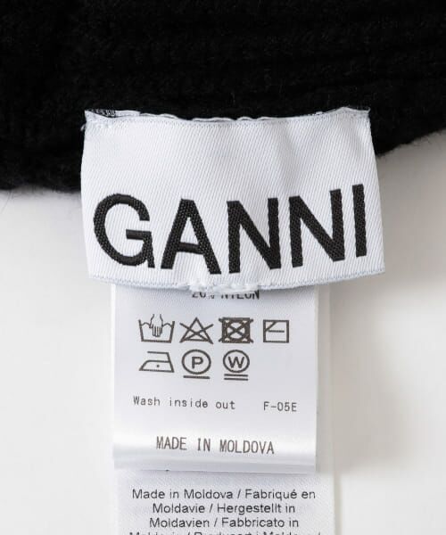 URBAN RESEARCH / アーバンリサーチ ハンチング・キャスケット・ベレー帽 | GANNI　Structured Rib Beret | 詳細4