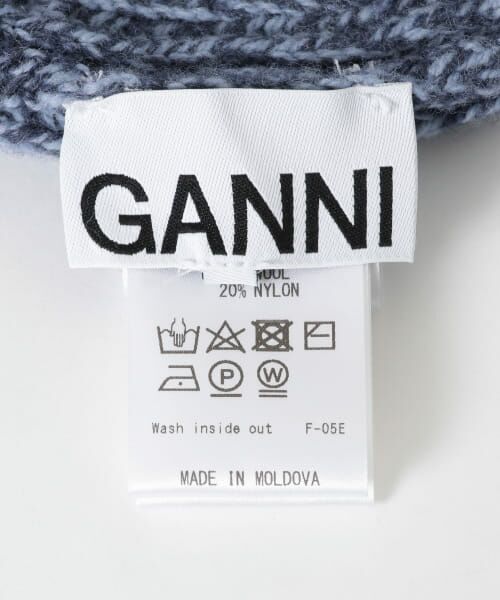 URBAN RESEARCH / アーバンリサーチ ハンチング・キャスケット・ベレー帽 | GANNI　Structured Rib Beret | 詳細4