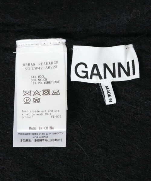 URBAN RESEARCH / アーバンリサーチ ニットキャップ | GANNI　Soft Wool Balaclava | 詳細7