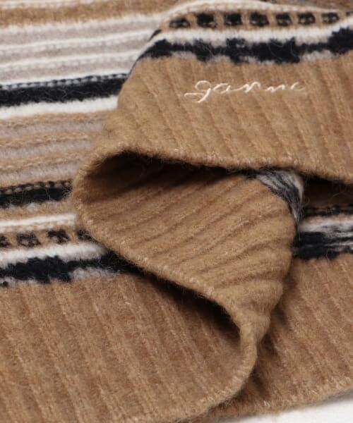 URBAN RESEARCH / アーバンリサーチ ベスト | GANNI　Soft Wool Stripe Vest | 詳細6