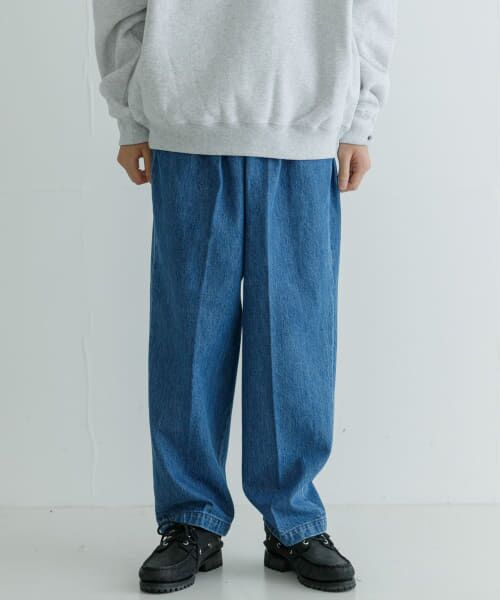 URBAN RESEARCH / アーバンリサーチ デニムパンツ | FARAH　Two Tuck Wide Tapered Pants | 詳細1