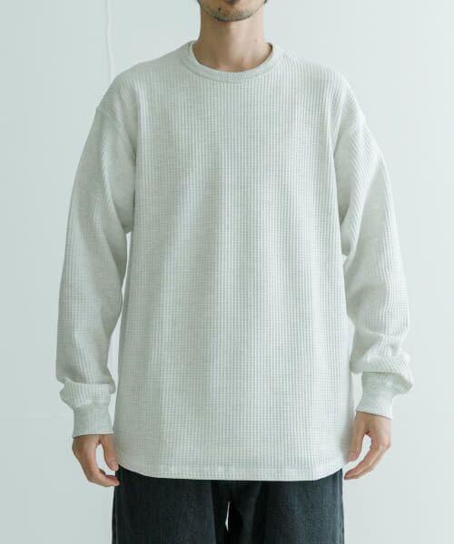 URBAN RESEARCH / アーバンリサーチ Tシャツ | THE NORTH FACE　Long Sleeve Warm Waffle Crew | 詳細1