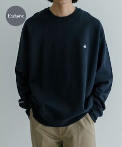 『別注』BROOKS BROTHERS×UR　GF BB CREW NECK SWEAT