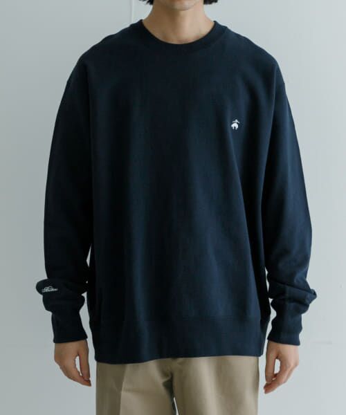 URBAN RESEARCH / アーバンリサーチ スウェット | 『別注』BROOKS BROTHERS×UR　GF BB CREW NECK SWEAT | 詳細17