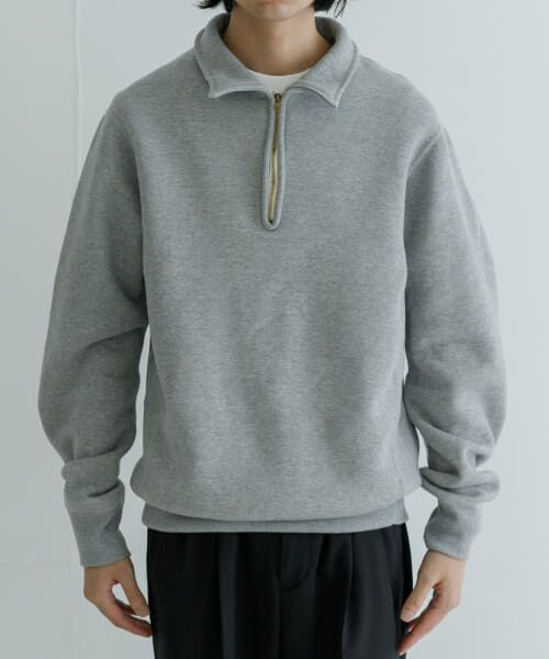 URBAN RESEARCH / アーバンリサーチ スウェット | Scye　Half Zip Pullover | 詳細4