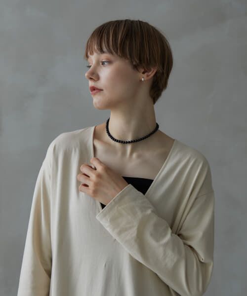 URBAN RESEARCH / アーバンリサーチ ネックレス・ペンダント・チョーカー | ff by decor urban research　Onyx6 choker | 詳細4