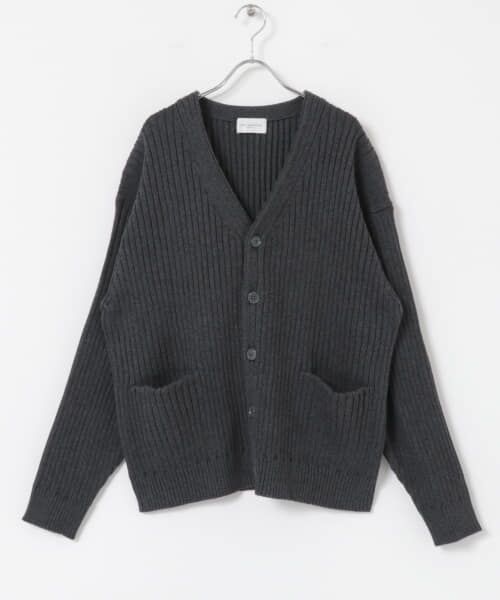 URBAN RESEARCH / アーバンリサーチ カーディガン・ボレロ | COTTON CASHMERE WIDE RIB CARDIGAN | 詳細21