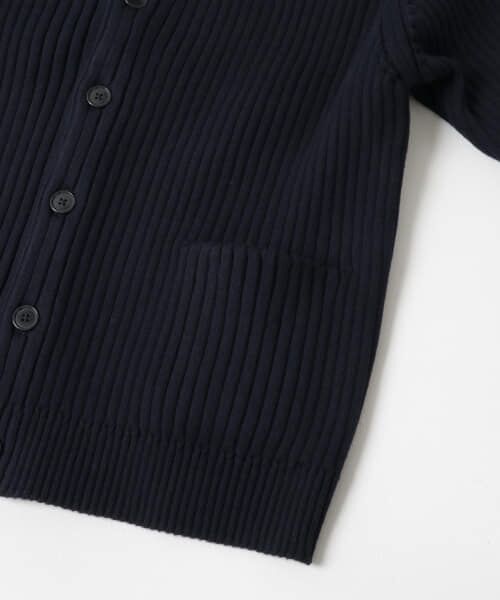 URBAN RESEARCH / アーバンリサーチ カーディガン・ボレロ | COTTON CASHMERE WIDE RIB CARDIGAN | 詳細24