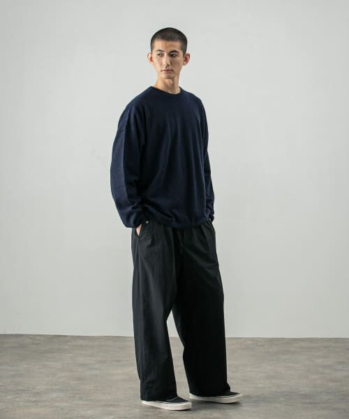 URBAN RESEARCH / アーバンリサーチ ニット・セーター | SUPER WIDE CASHMERE CREW NECK | 詳細12