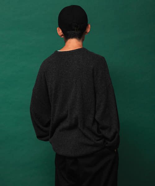 URBAN RESEARCH / アーバンリサーチ ニット・セーター | SUPER WIDE CASHMERE CREW NECK | 詳細14